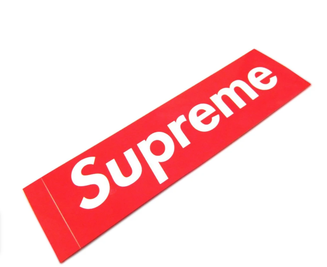 Supreme Box Logo Sticker OG — Radicalthrifts